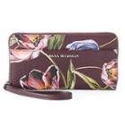 Dana Buchman Ava Wristlet, Women's, Dark Pink