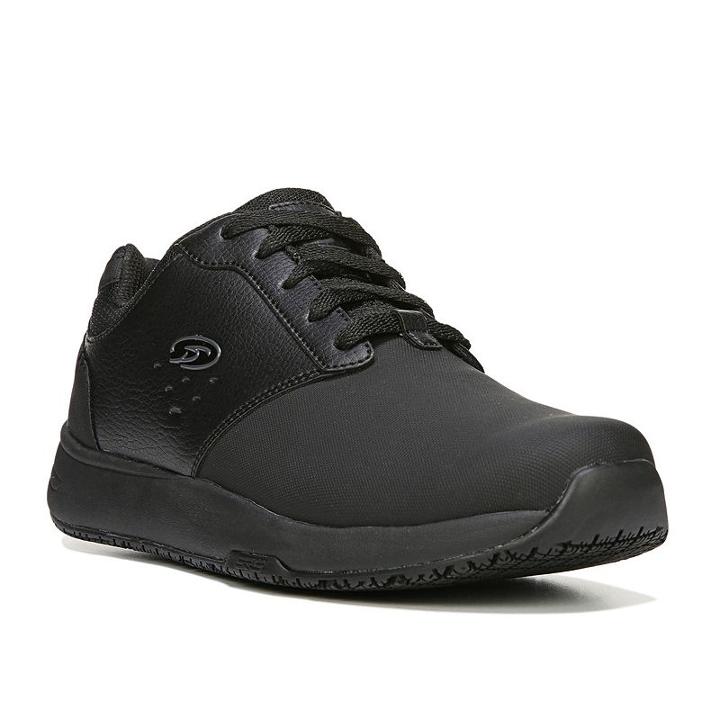 Dr. Scholl's Intrepid Men's Slip-resistant Sneakers, Size: Medium (8), Black
