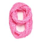 Girls 4-16 So&reg; Marled Sparkle Infinity Scarf, Girl's, Med Pink