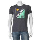 Men's Sonoma Goods For Life&trade; Explore Tee, Size: Xxl, Dark Grey