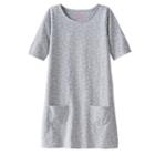 Girls 4-10 Jumping Beans&reg; Shift Dress, Size: 6x, Light Grey