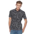 Men's Rock & Republic Stretch Poplin Button-down Shirt, Size: Large, Black