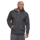 Big & Tall Tek Gear&reg; Regular-fit Ultrasoft Fleece Full-zip Hoodie, Men's, Size: Xxl Tall, Oxford
