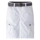 Boys 8-20 Levi's&reg; Twill Shorts, Size: 14, White