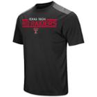 Men's Campus Heritage Texas Tech Red Raiders Rival Heathered Tee, Size: Xl, Grey