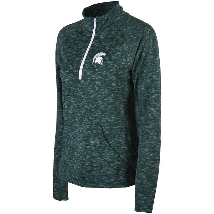 Women's Michigan State Spartans Touchdown Pullover, Size: Medium, Multicolor