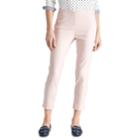 Women's Chaps Slim Fit Capris, Size: 8, Pink