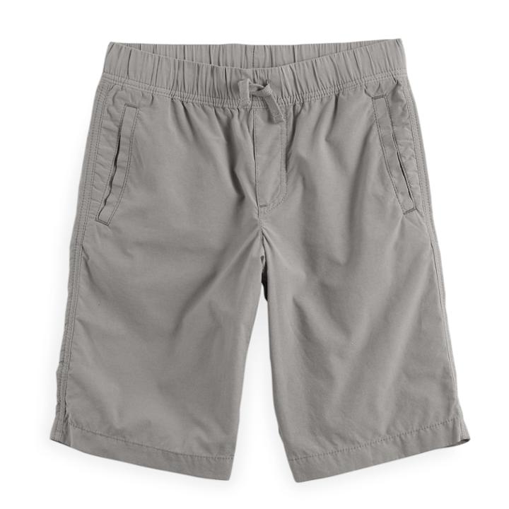 Boys 8-20 Urban Pipeline&reg; Pull-on Flat-front Shorts, Size: M(10-12), Grey