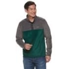 Men's Columbia Flattop Ridge Quarter-snap Fleece Pullover, Size: Xxl, Green