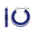 Napier Small Click-it Hoop Earring, Women's, Blue