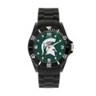 Sparo Men's Spirit Michigan State Spartans Watch, Black