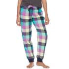 Juniors' So&reg; Pajamas: Naptime Squad Flannel Jogger Pants, Teens, Size: Medium, Brt Yellow