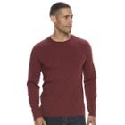Big & Tall Apt. 9&reg; Premier Flex Classic-fit Stretch Crewneck Tee, Men's, Size: L Tall, Red