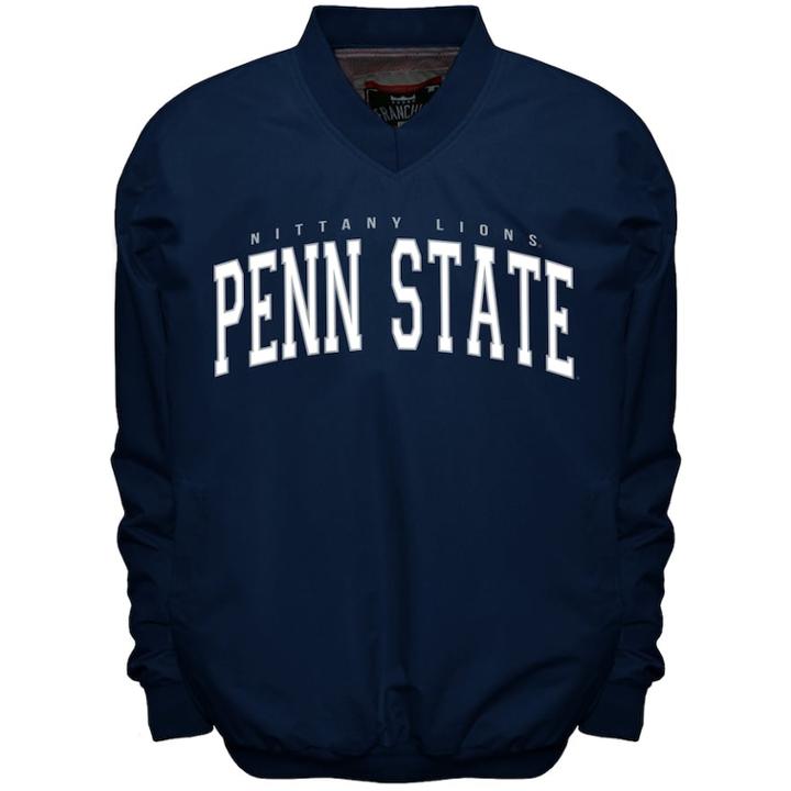 Men's Franchise Club Penn State Nittany Lions Members Windbreaker Pullover, Size: Xl, Blue