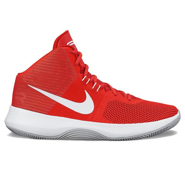 Nike Air Precision Men's Basketball Shoes, Size: 7, Red