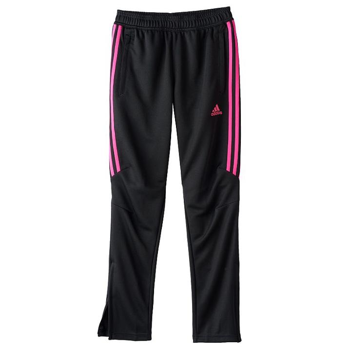 Girls 7-16 Adidas Tiro Pants, Girl's, Size: Medium, Black