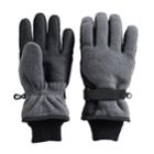 Boys Tek Gear&reg; Microfleece Gloves, Size: 8-20, Med Grey