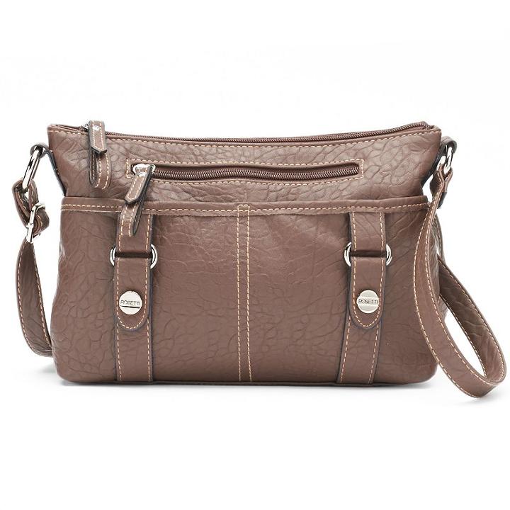 Rosetti Mindy Mini Crossbody Bag, Women's, Dark Brown