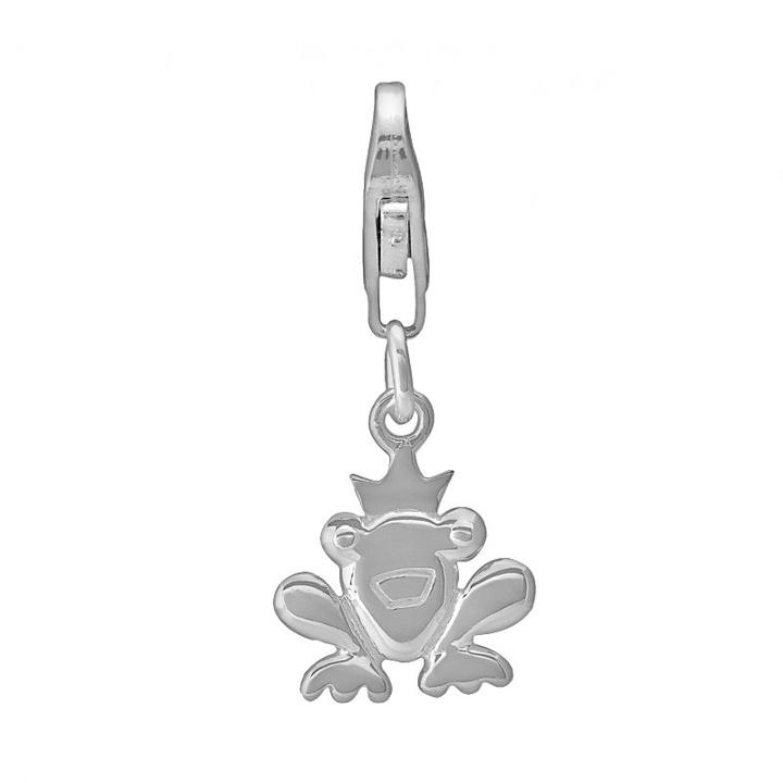 Sterling Silver Frog Prince Charm, Women's, Grey