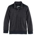 Boys 8-20 Urban Pipeline Fleece Half-snap Sweater, Size: Large, Grey