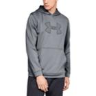 Men's Under Armour Performance Fleece Logo Hoodie, Size: Small, Med Grey