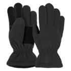 Girls 4-16 Igloos Microfleece Gloves, Size: 4-6x, Black