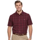 Big & Tall Haggar Regular-fit Microfiber Woven Button-down Shirt, Men's, Size: 2xb, Drk Purple