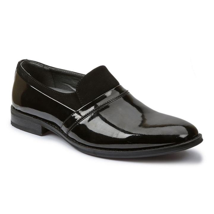 Giorgio Brutini Men's Slip-on Dress Loafers, Size: Medium (9), Black