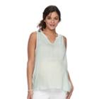Maternity A:glow Swing Tank, Women's, Size: Xs-mat, Brt Blue