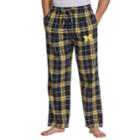 Men's Concepts Sport Michigan Wolverines Huddle Lounge Pants, Size: Large, Blue (navy)