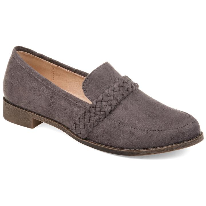 Journee Collection Hilari Women's Loafers, Size: 10, Grey