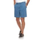 Croft & Barrow&reg; Classic-fit Flex Waist Denim Shorts, Men's, Size: 44, Light Blue