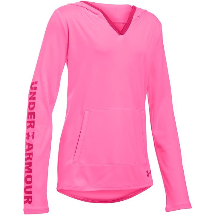 Girls 7-16 Under Armour Tech Hoodie, Girl's, Size: Medium, Red Other