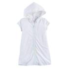 Girls 4-16 So&reg; White Terry Cover-up, Size: 10