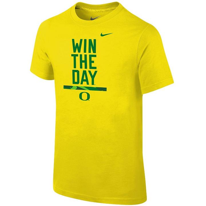 Boys 8-20 Nike Oregon Ducks Local Verbiage Tee, Size: M 10-12, Yellow