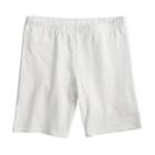 Girls 7-16 & Plus Size So&reg; Midi Bike Shorts, Size: 12, White