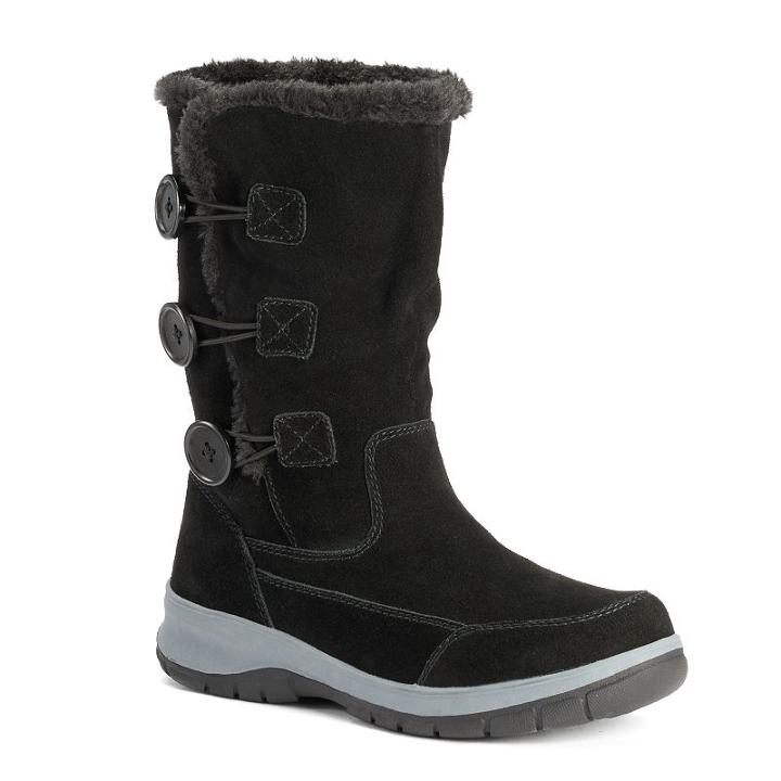 Itasca Chloe Women's Waterproof Winter Boots, Size: 7, Black