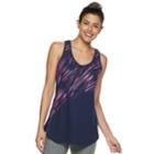 Women's Tek Gear&reg; Graphic Racerback Tank, Size: Xl, Black