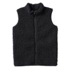 Boys 4-10 Jumping Beans&reg; Sherpa Vest, Boy's, Size: 7, Black