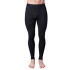 Men's Climatesmart Climatesport Medium Weight Performance Base Layer Pants, Size: Large, Black