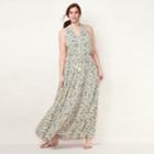 Plus Size Lc Lauren Conrad Halter Maxi, Women's, Size: 0x, Lt Yellow