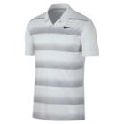 Men's Nike Essential Regular-fit Dri-fit Striped Performance Golf Polo, Size: Medium, Natural