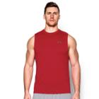 Men's Under Armour Tech Muscle Tee, Size: Small, Red