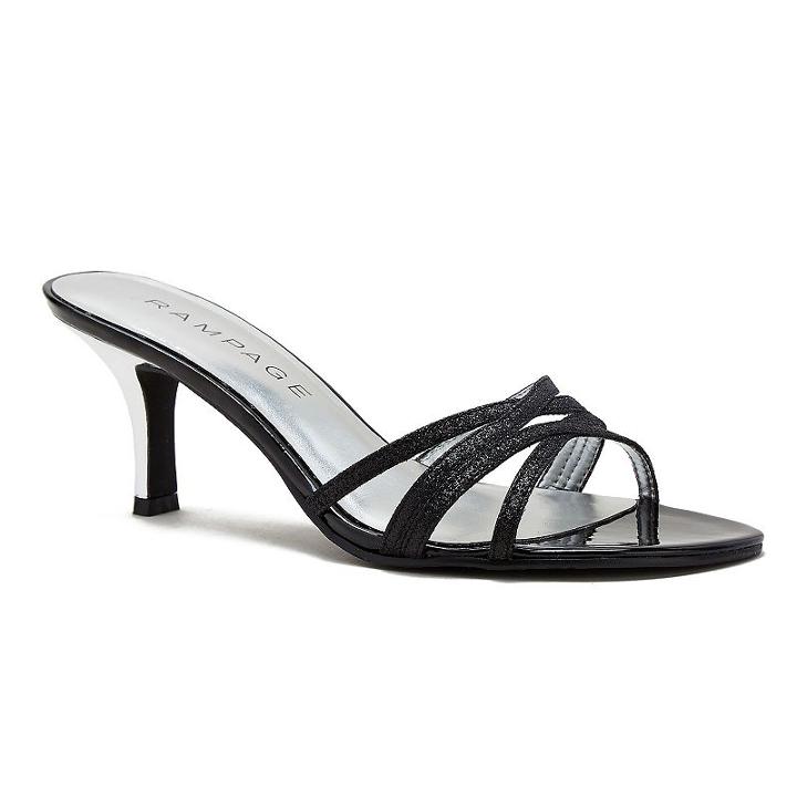 Rampage Frankies Women's Dress Sandals, Girl's, Size: 9, Black