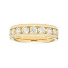 14k Gold 1 1/2 Carat T.w. Diamond Anniversary Ring, Women's, Size: 6.50, White