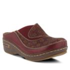 L'artiste By Spring Step Ehiche Women's Clogs, Size: 40, Red