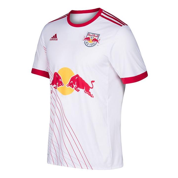 Men's Adidas New York Red Bulls Wordmark Mls Jersey, Size: Xxl, White