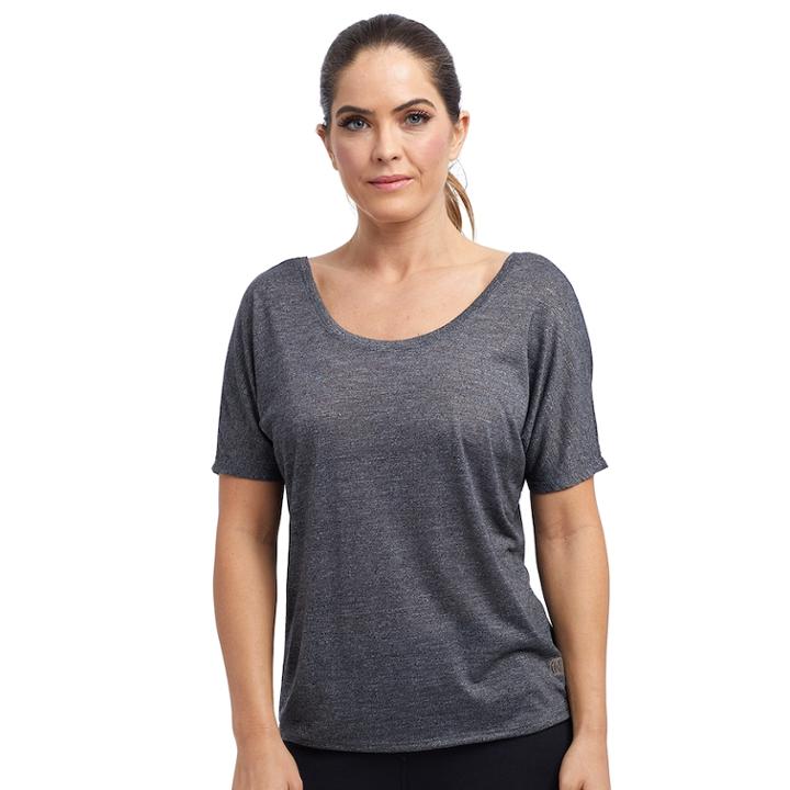 Women's Balance Collection Imogen Strappy Back Tee, Size: Xl, Oxford