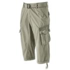 Men's Xray Messenger Belted Cargo Shorts, Size: 32, Green