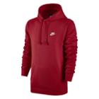 Men's Nike Club Fleece Pullover Hoodie, Size: Xxl, Dark Pink